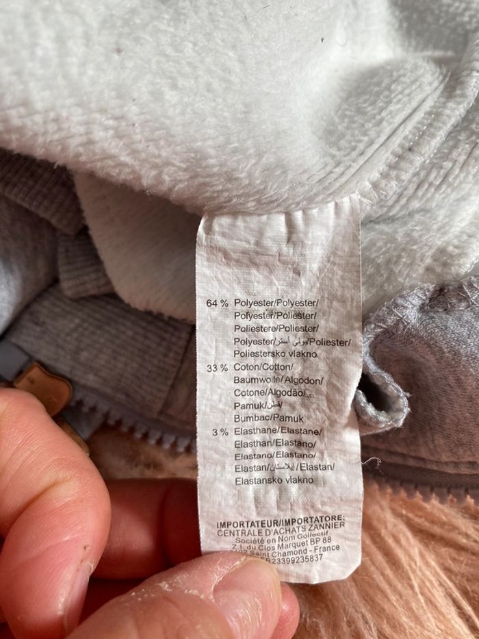 Gilet gris 🌸 5ans - photo numéro 5