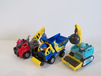 Engins de chantier - Paw Patrol - Pat Ptrouille - Benji - Charger - Mollie