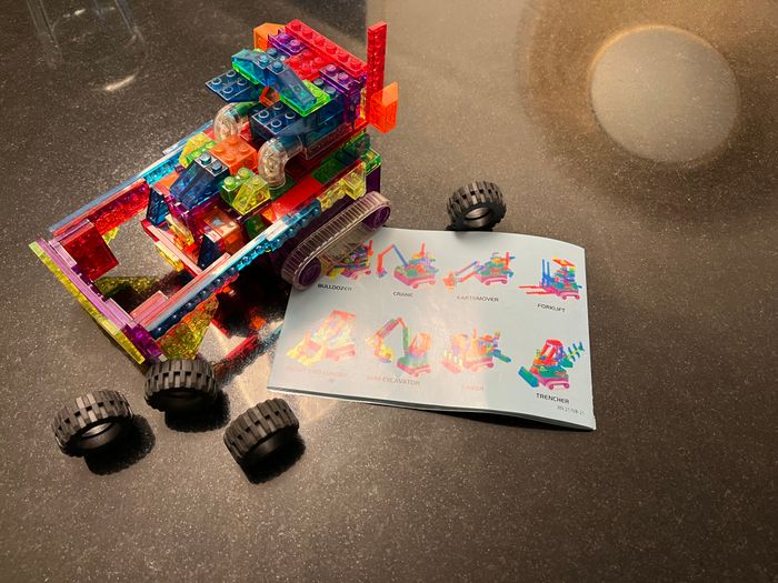 LEGO Laser Pegs 8-in-1 RN 2170B – briques translucides - photo numéro 4