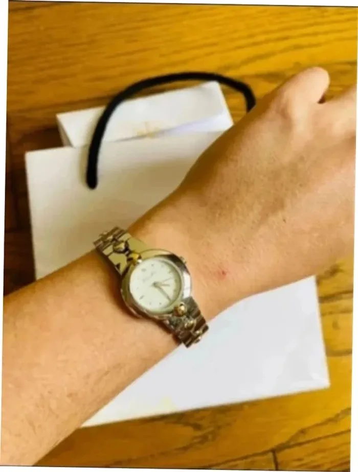 Sublime montre quartz métal argenté - photo numéro 3