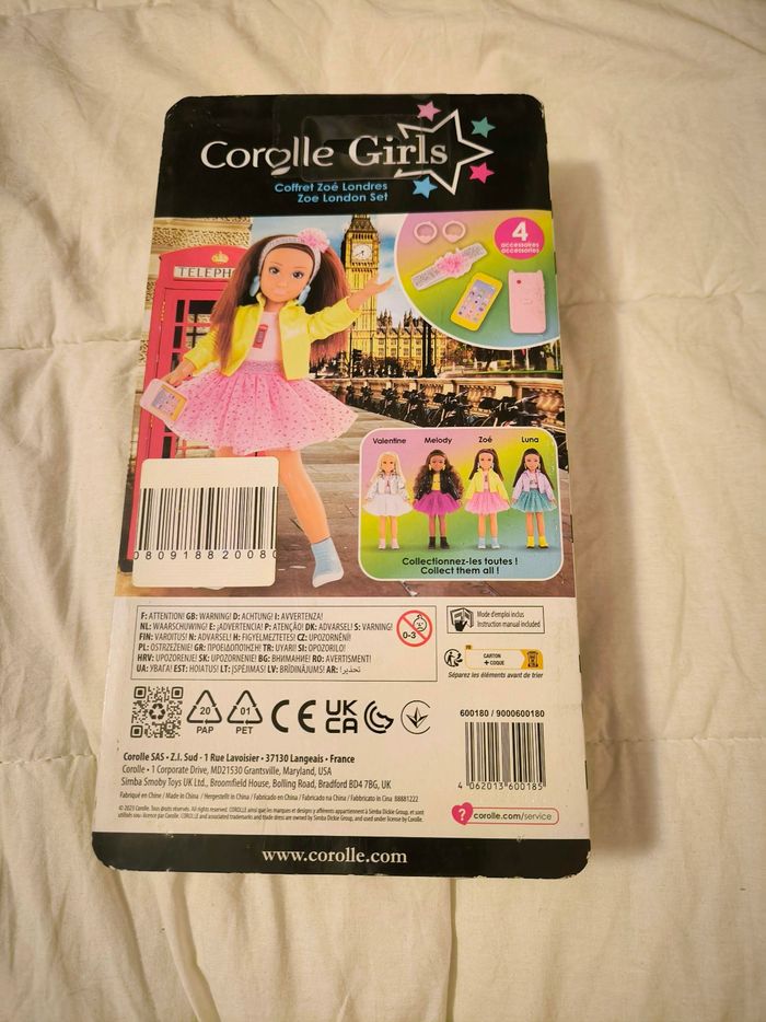 Zoe Londres poupée corolle - photo numéro 2