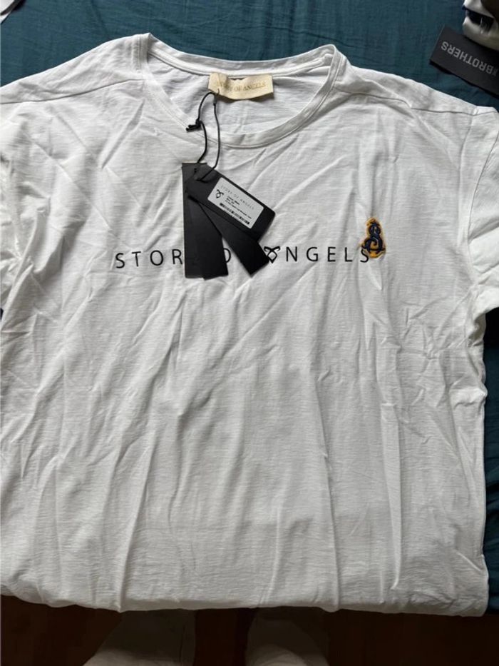 👕 T-shirt Story of Angels Blanc – Neuf avec étiquette - photo numéro 3