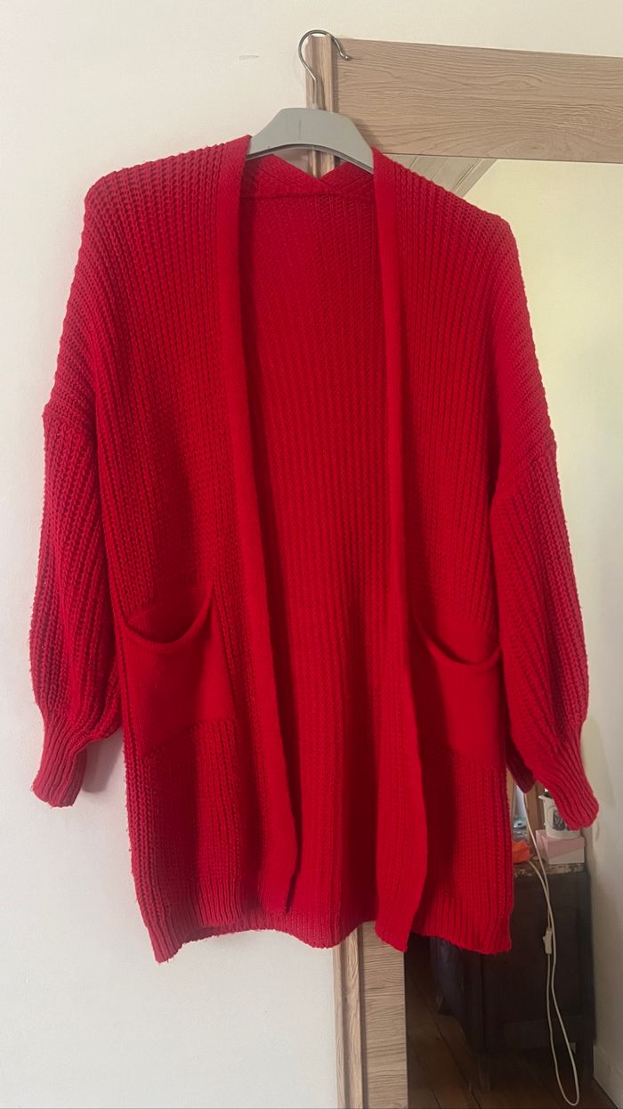 Cardigan manches longues