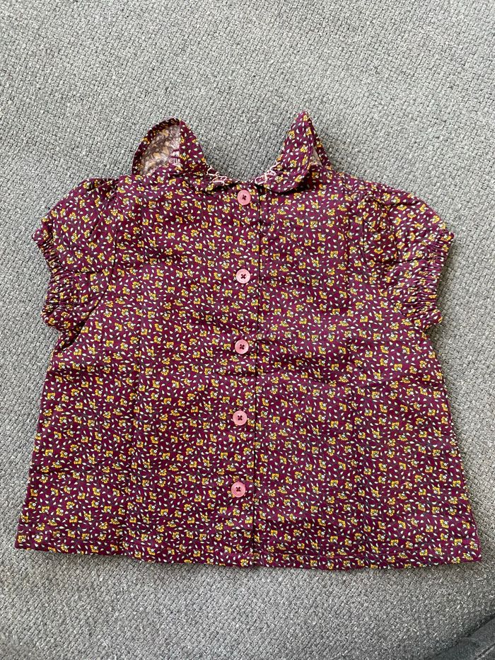 Blouse manches courtes Fille - photo numéro 2