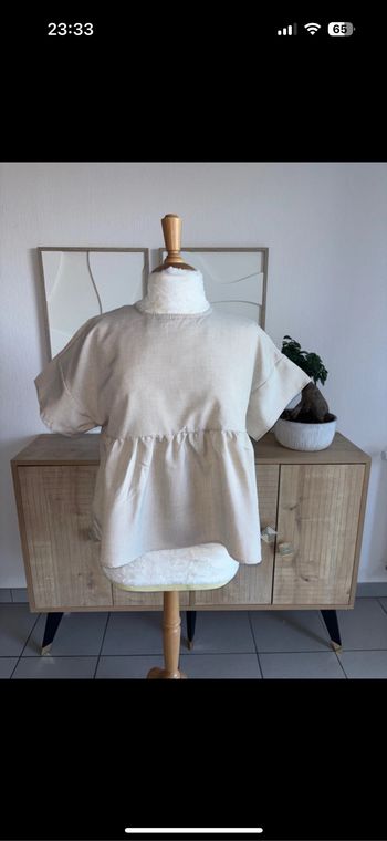 Blouse à manches courtes