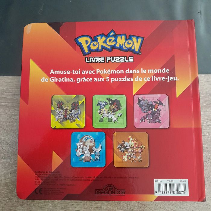 livre puzzle Pokémon Le monde de Giratina - photo numéro 7