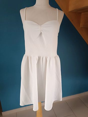 Robe blanche Naf Naf