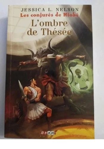 Roman ado Jessica K. Nelson - Les conjurés de Niobé 1. L'ombre de Thésée.