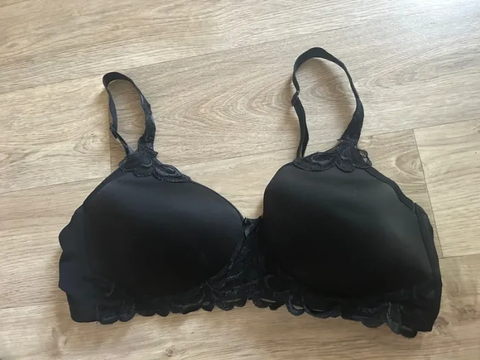 Lot 3 soutien-gorge/brassière body essentials by tchibo , taille 95 C noir - photo numéro 3