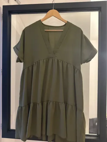 Robe vert kaki SHEIN
