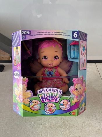 My garden baby bébé papillon à soigner  