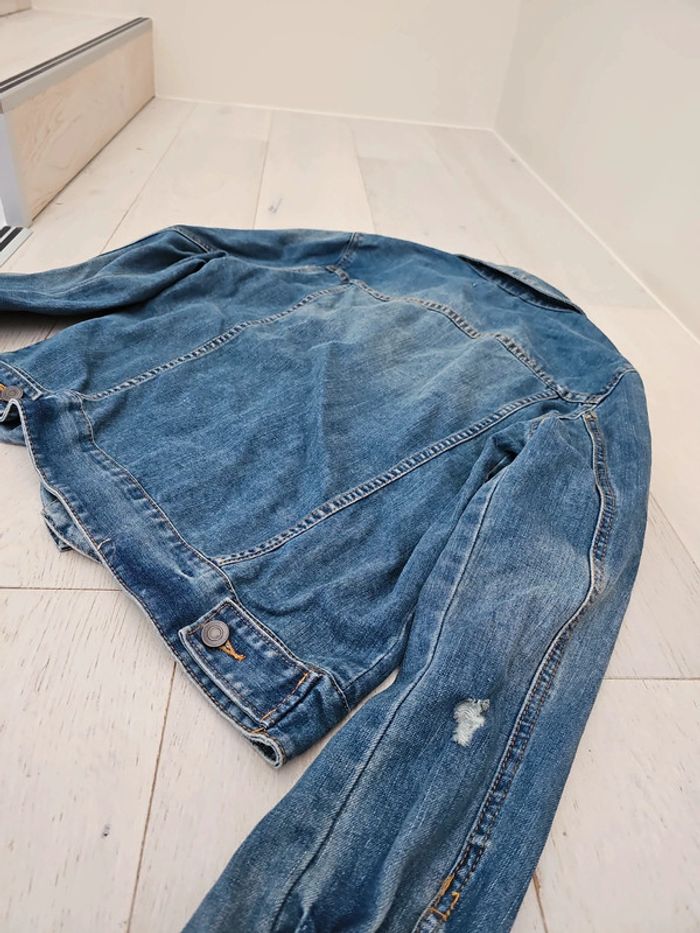Veste en jean taille M - photo numéro 10