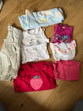 Lot 6 mois été fille