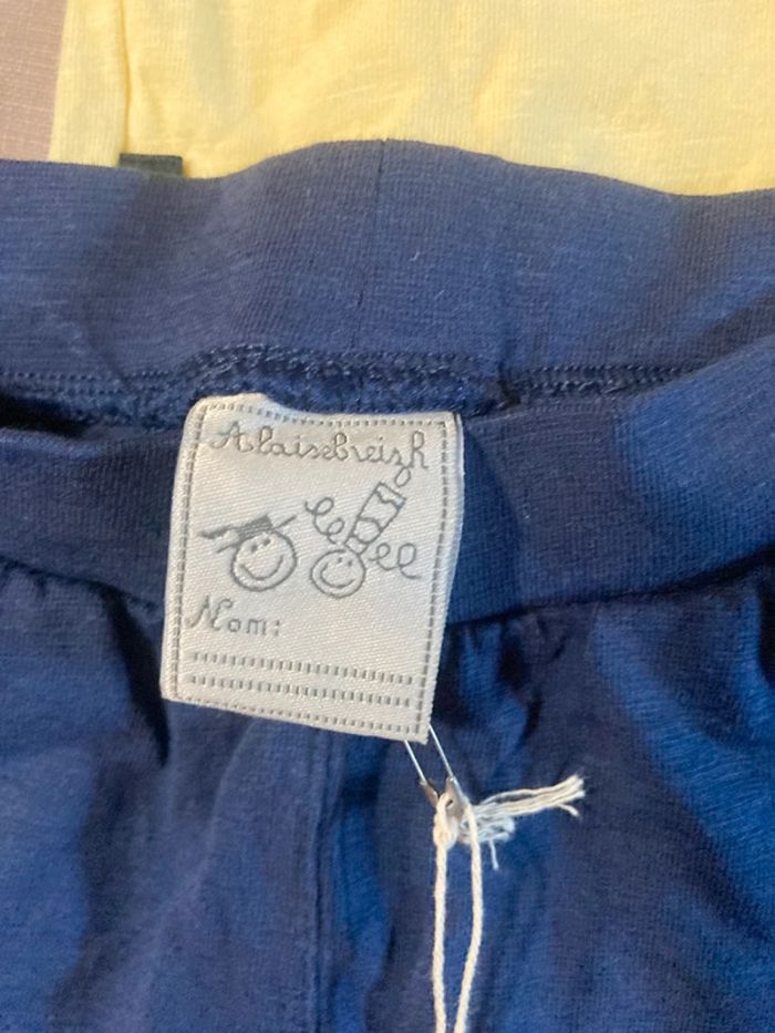 Lot de 2 shorts bébé A l’Aise Breizh – Taille 12 mois – Neufs avec étiquette - photo numéro 2