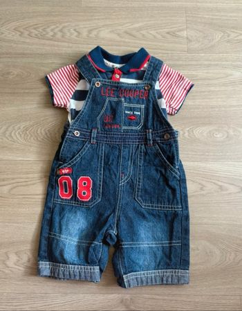 Salopette short