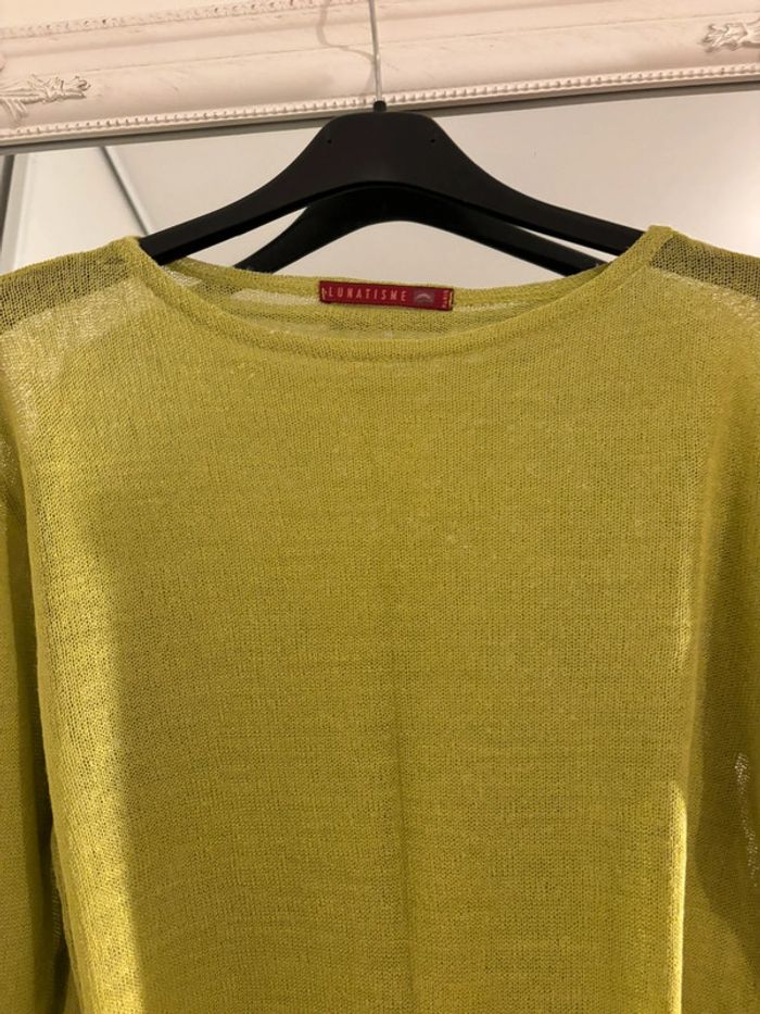 Pull léger vert Lunatisme - photo numéro 2