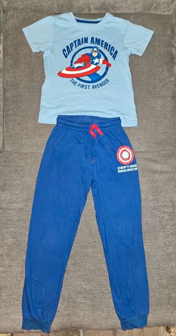 Pyjama captain america