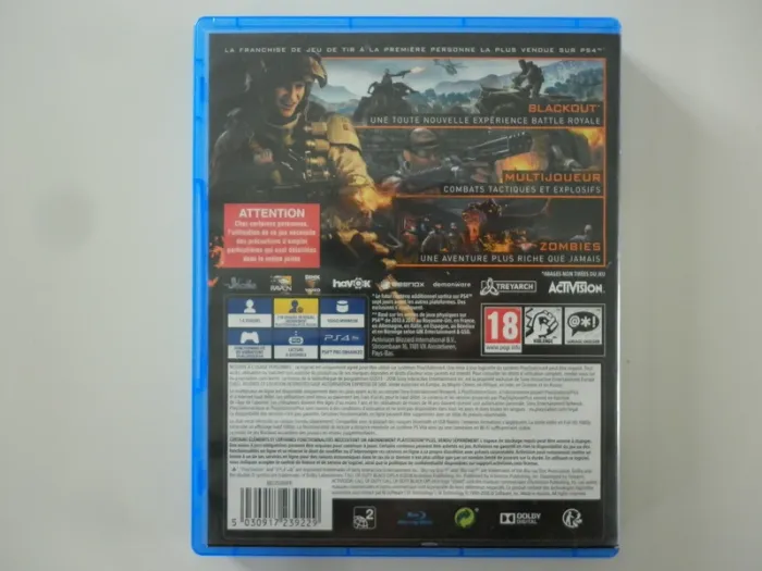 Call of Duty Black Ops IIII Jeu Vidéo PS4 Playstation 4 - photo numéro 2