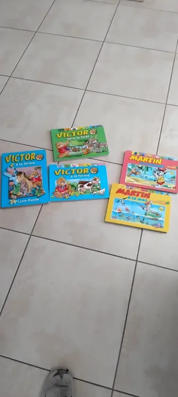 Lot de 5 livres enfant