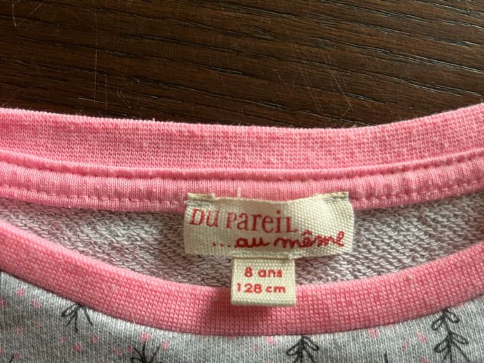 ☆☆ Pyjama fille « DU PAREIL…au même » Taille 8 ans en BEG☆☆ - photo numéro 9