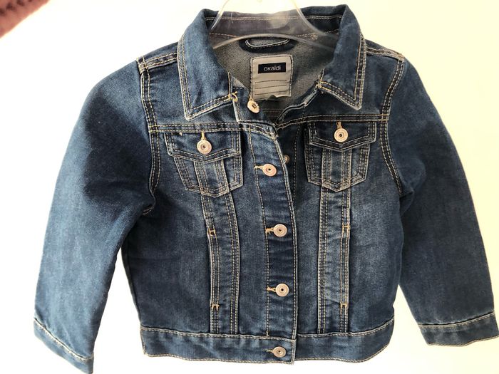 Veste en jeans fille