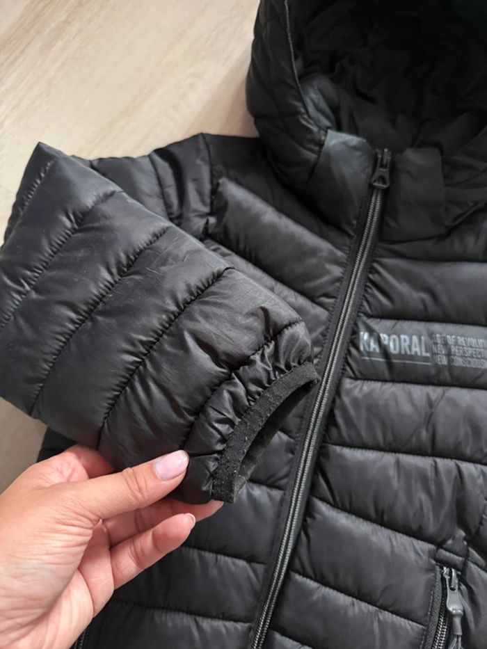 Veste/doudoune garçon noire Kaporal taille 4 ans - photo numéro 10