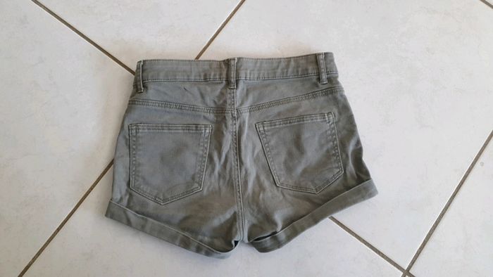 Short court fille kaki 12 ans chla4 - photo numéro 3