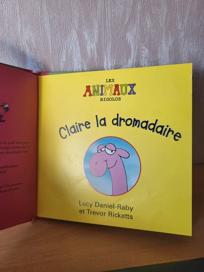 Petir livre enfant Les Animaux Rigolo - Claire le Dromadaire édition Atlas - photo numéro 6