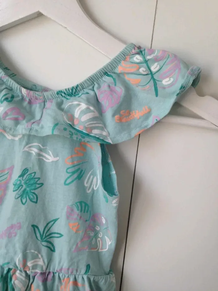 Robe col rond sans manches fluide Gémo 24mois 86cm - photo numéro 2