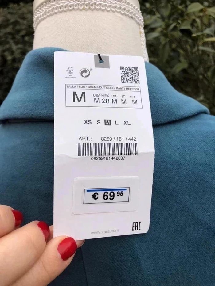 Blazer Zara neuf taille M - photo numéro 4