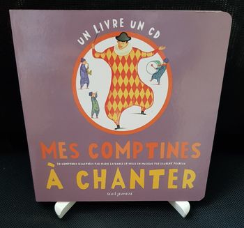 Mes comptines à chanter + CD - Marie Lafrance - Laurent Pradeau - Seuil Jeunesse