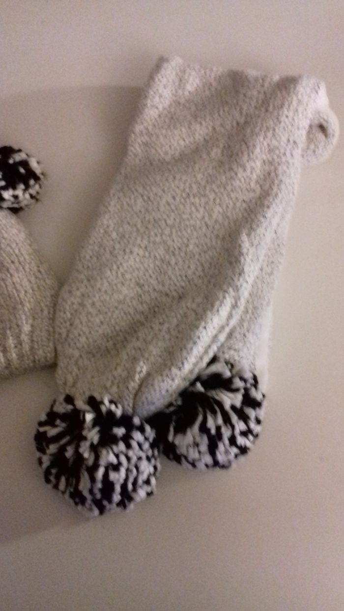 Ensemble bonnet écharpe petit Panda - La Halle - 2 à 4 ans - Neuf - photo numéro 7