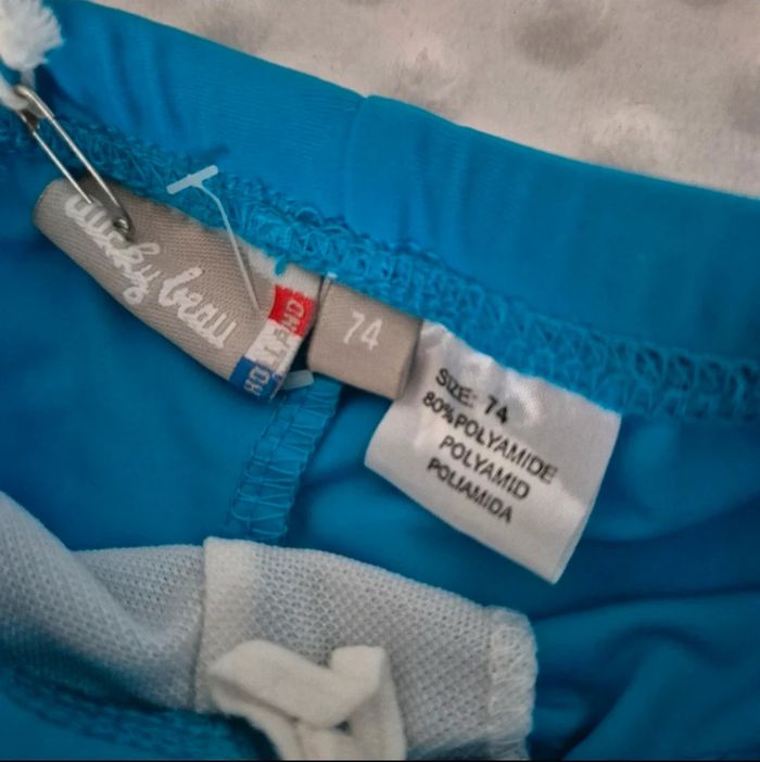 Short de bain - Maillot de bain garçon 9 mois - 74 - photo numéro 3