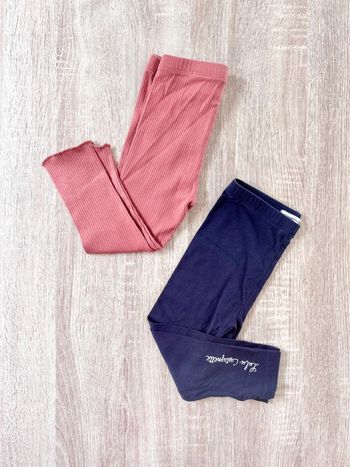 2 leggings bébé fille