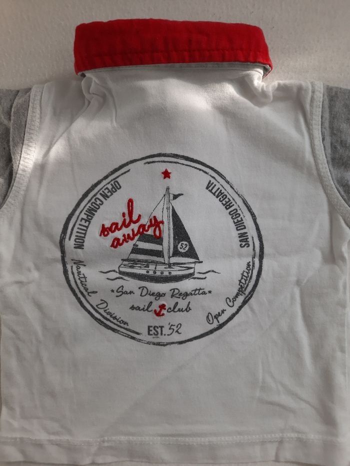 Lot 4 haut bébé 6 mois - photo numéro 3