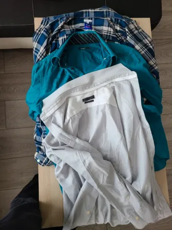 Lot de 3 chemises Celio et Jules taille L