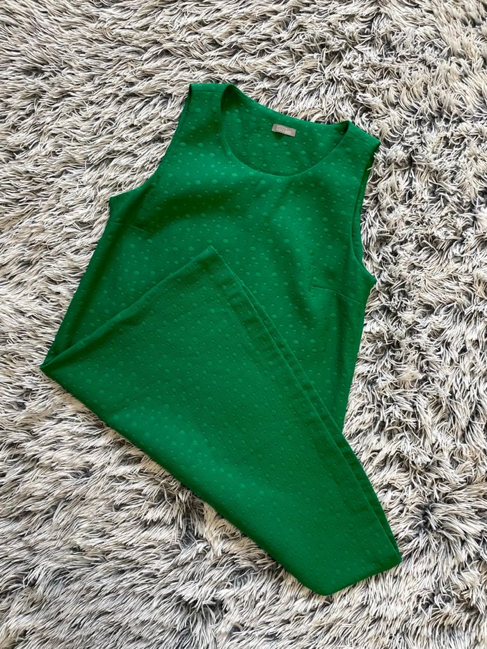 Robe verte vintage - photo numéro 2