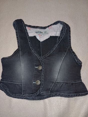 Gilet court 5 ans fille