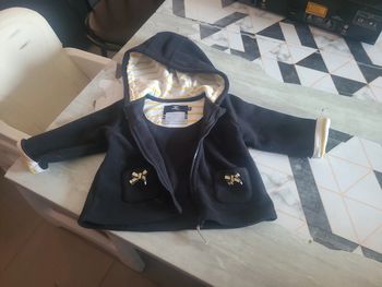 Manteau terre de marins fille 6 mois