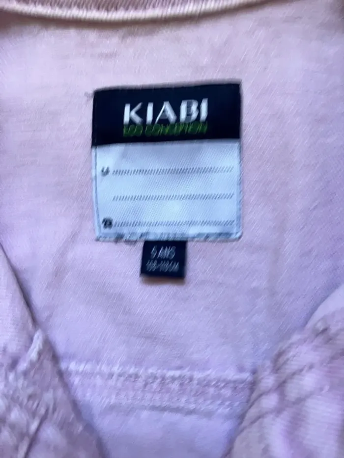 Veste mi-saison fille couleur lilas 5 ans Kiabi - photo numéro 5