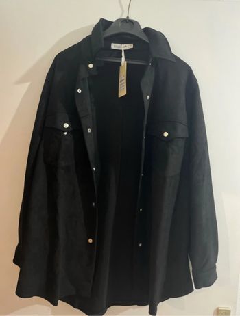Veste noir velours