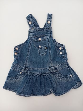 Robe salopette en jeans Mini Adelie
