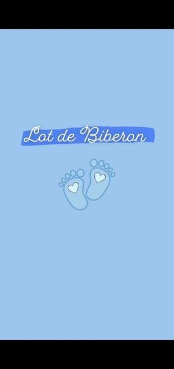 Lot de biberons