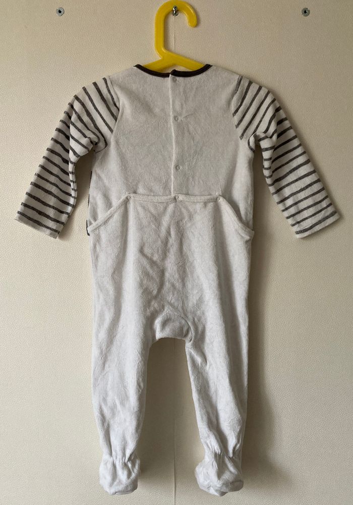 pyjama grenouillère petit chat taille 23 mois - photo numéro 3
