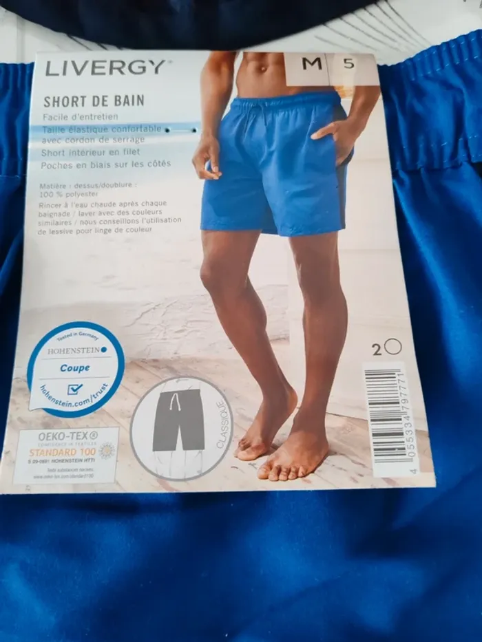 Lot 2 shorts de bain neufs taille M - photo numéro 4