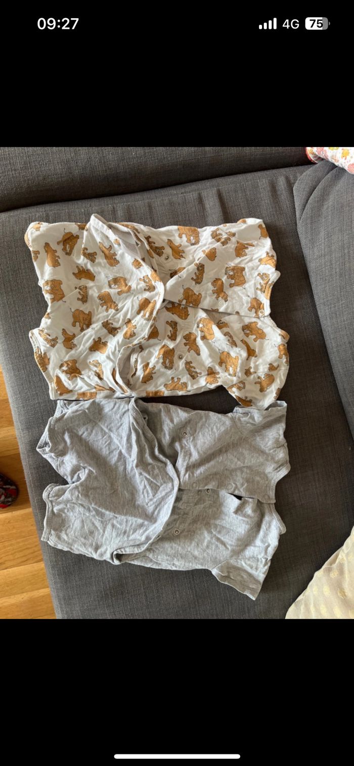 Pyjamas légers 6 mois - photo numéro 2