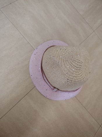 Chapeau de paille fille