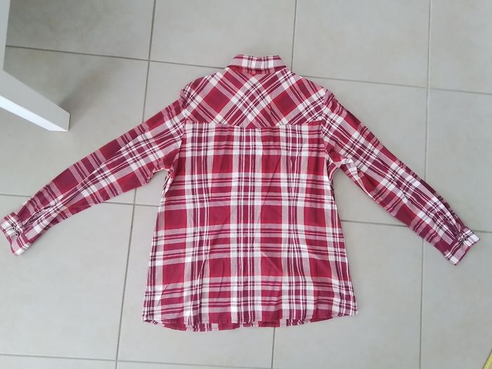 Chemise femme T 42/44  rouge et blanc - photo numéro 5