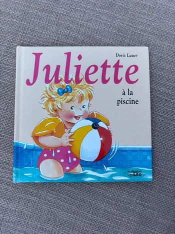 Livre Juliette à la piscine