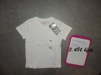 tee shirt orchestra taille 6 ans